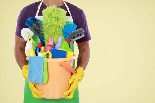 Professional office cleaning in a Harringay workspace