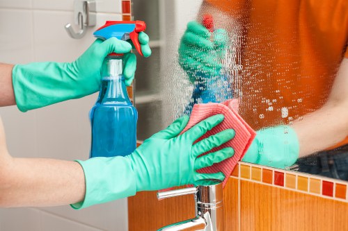 Professional curtain cleaning service in a Harringay living room