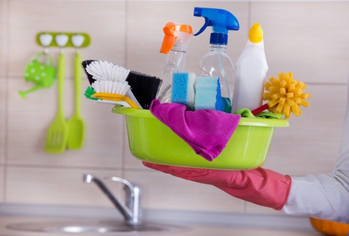 Bin store and shared area maintenance for a Harringay property