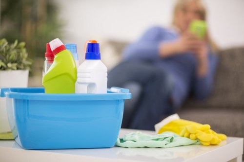 Commercial office cleaning tasks in a Harringay business premises